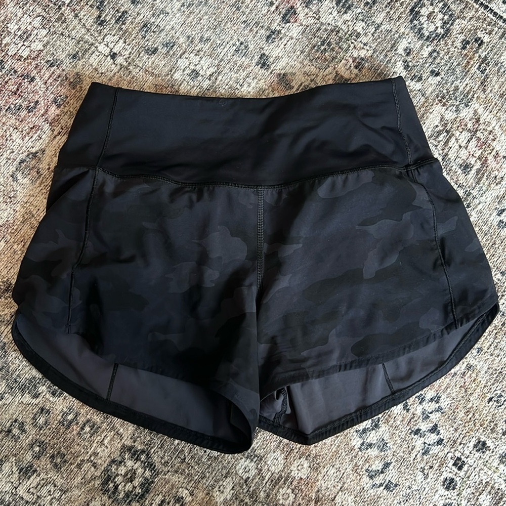 Lululemon High Rise Speed Up Shorts